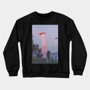 Cow testing Crewneck Sweatshirt